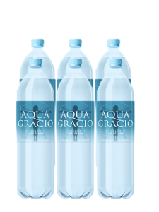 "AQUAGRACIO" 1л. газ. 6 бут/упак. Питьевая вода